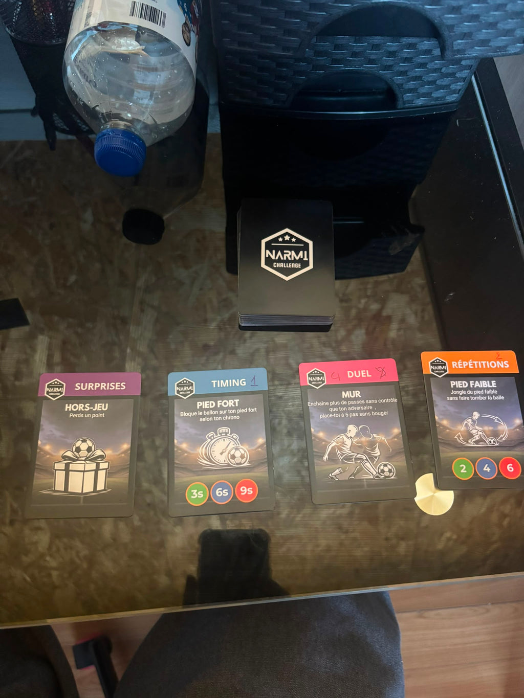 Narmi Challenge - tranche de la boite