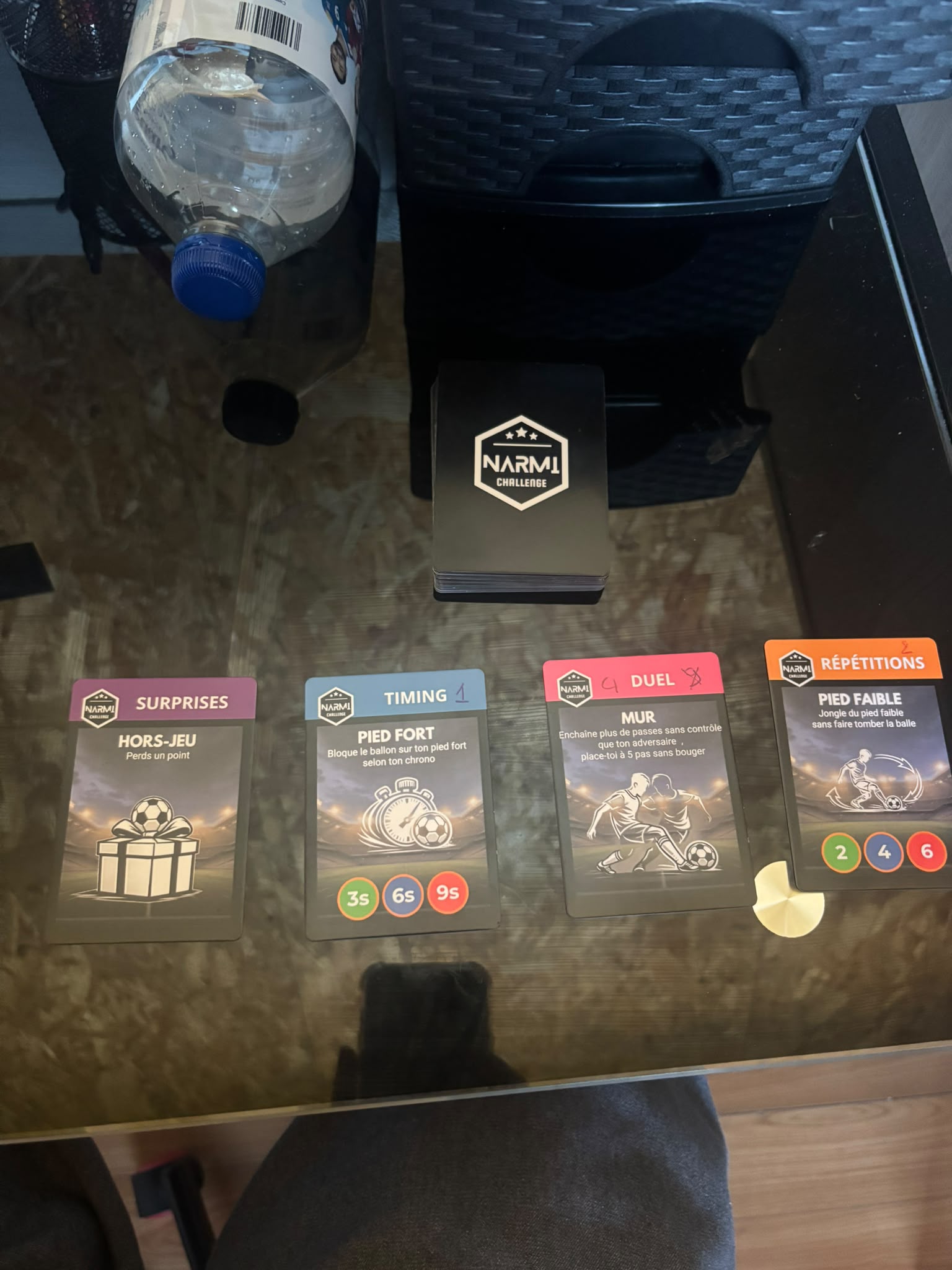 Narmi Challenge - tranche de la boite